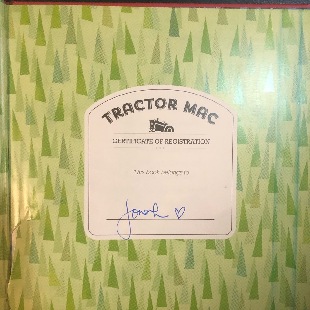 Tractor Mac Saves Christmas Book - Picture 2 of 6